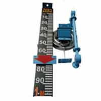 float and board level indicator, float level indicator, gauge